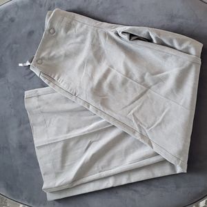 Inc gray wide leg pants
